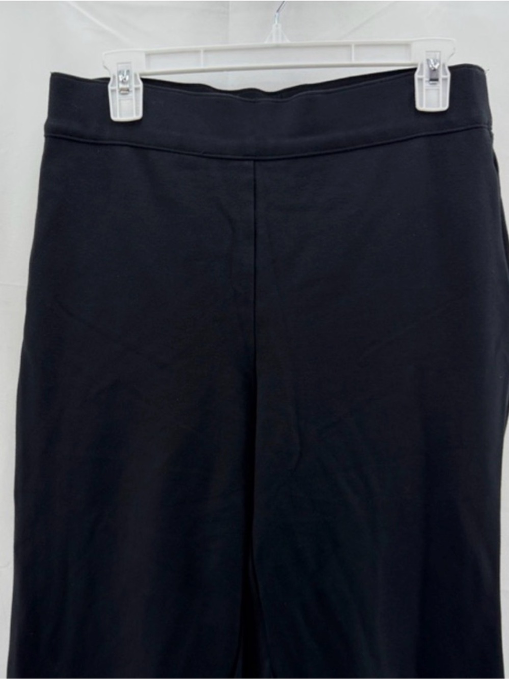 SPANX Black The Perfect Pant Flare Split Leg Pants Size Large Tall - Picture 3 of 10